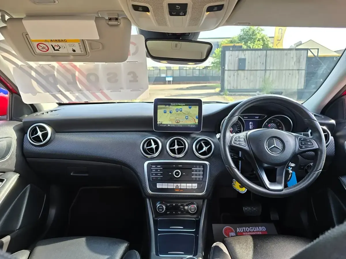 Used Mercedes A180 Premium 2017 Red Hatchback