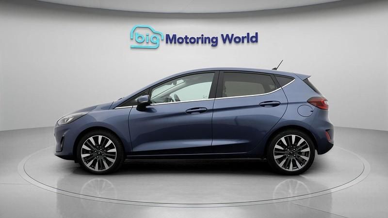 Used Ford Fiesta Titanium X 123 HP (90 kW) 2023 Blue Hatchback