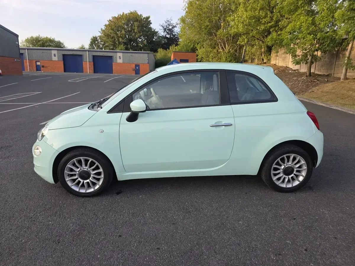 Used Fiat 500 Pop Star 69 HP (50 kW) 2017 Green Hatchback