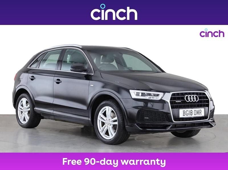 Black Used 2018 Audi Q3 S-Line SUV | £16,299 (Super price) - Image 1/3