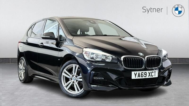 Black Used 2020 BMW 218 Active Tourer M Sport MPV | £14,500 (Good price) - Image 1/4