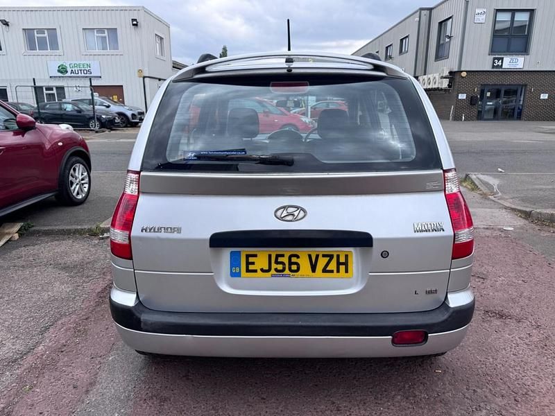 Used Hyundai Matrix 103 HP (75 kW) 2006 Silver MPV
