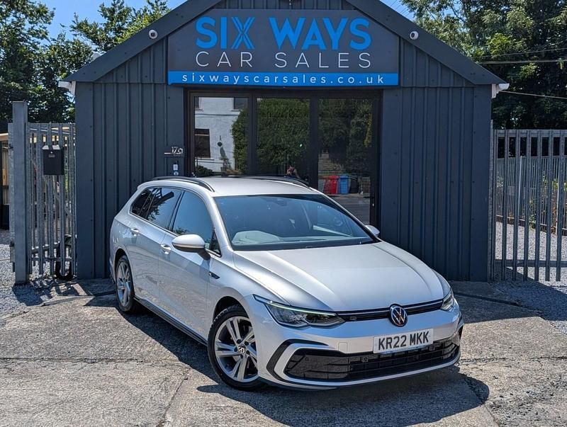 Silver Used 2022 VW Golf VIII R-line Estate | £22,990 (Fair price) - Image 1/4