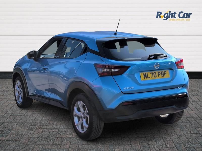 Used Nissan Juke Acenta 117 HP (86 kW) 2020 Blue SUV