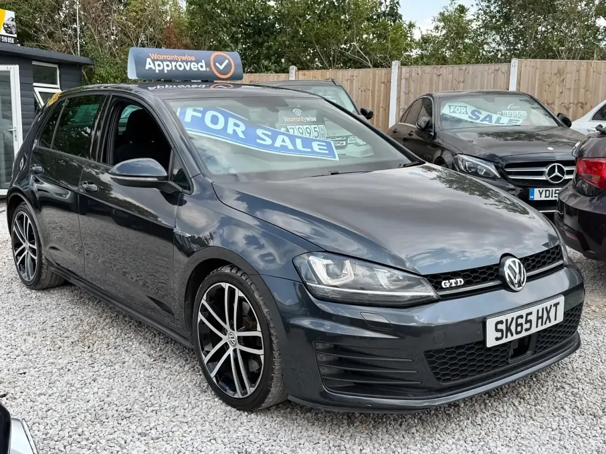 Used VW Golf VII GTD 181 HP (133 kW) 2015 Grey Hatchback