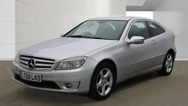 Used Mercedes CLC200 SE 122 HP (89 kW) 2009 Silver Coupe