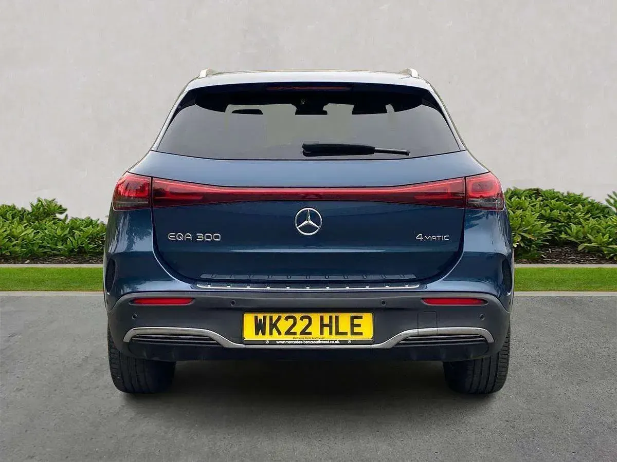 Used Mercedes EQA300 AMG line 167 kW (228 HP) 2022 Blue SUV