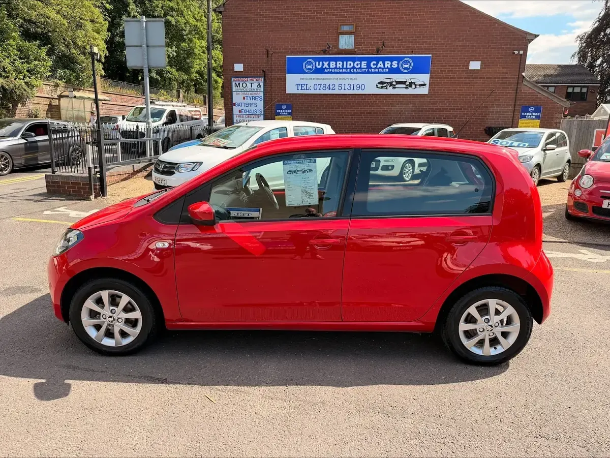 Used Skoda Citigo SE 2017 Red Hatchback
