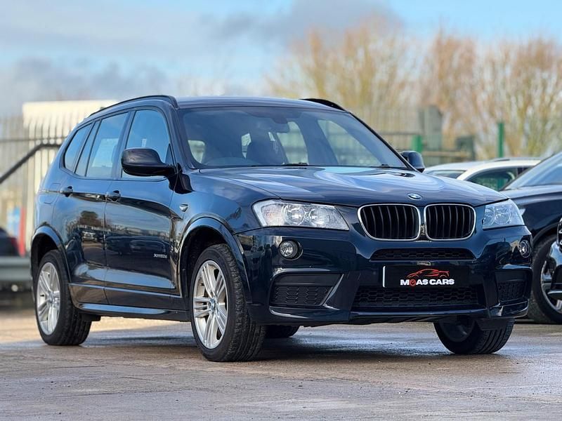 Black Used 2014 BMW X3 M Sport SUV | £7,788 (Good price) - Image 1/4