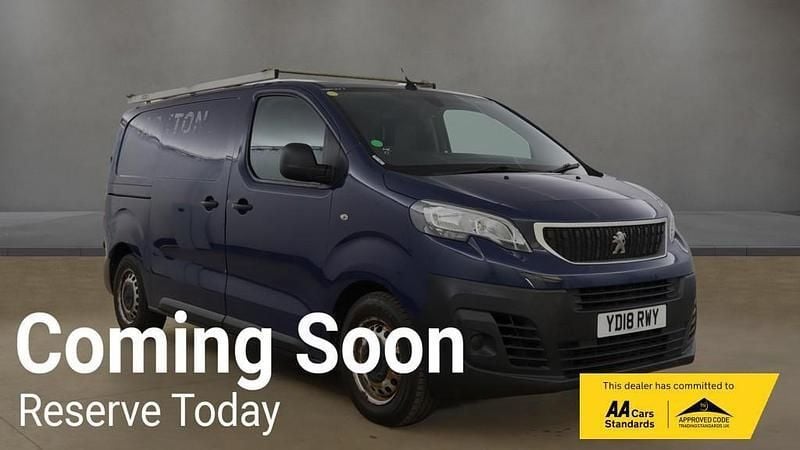 Blue Used 2018 Peugeot Expert Van | £8,443 (Fair price) - Image 1/4