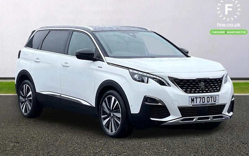 White Used 2020 Peugeot 5008 Premium MPV | £18,699 (Fair price) - Image 1/4