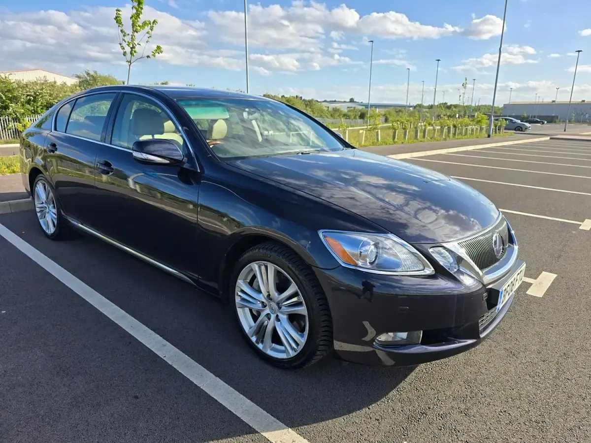 Used Lexus GS450H 297 HP (218 kW) 2008 Blue Sedan