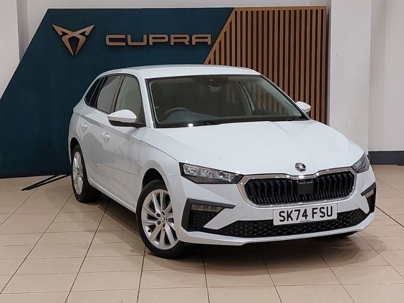 White New 2024 Skoda Scala SE L Hatchback | £20,998 (Good price) - Image 1/4