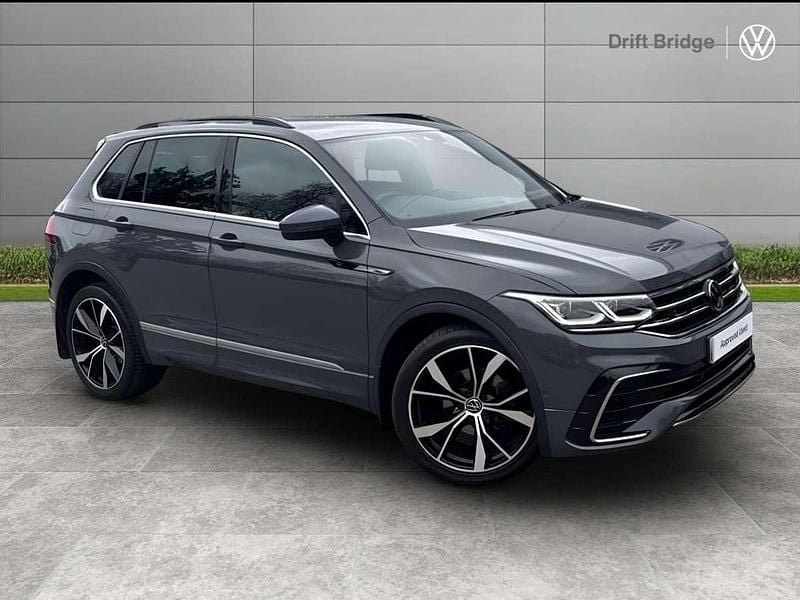 Grey Used 2022 VW Tiguan R-line SUV | £29,795 (A bit pricey) - Image 1/4