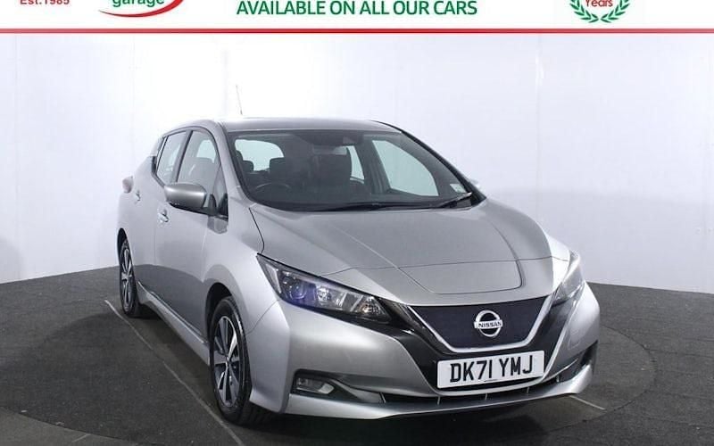 Used Nissan Leaf Acenta 110 kW (150 HP) 2021 Silver Hatchback