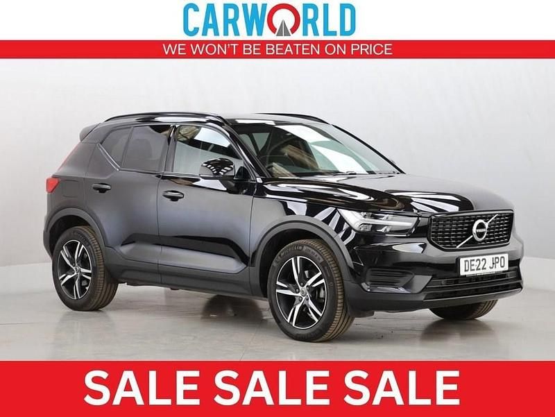 Black Used 2022 Volvo XC40 R-Design SUV | £23,900 (Super price) - Image 1/3