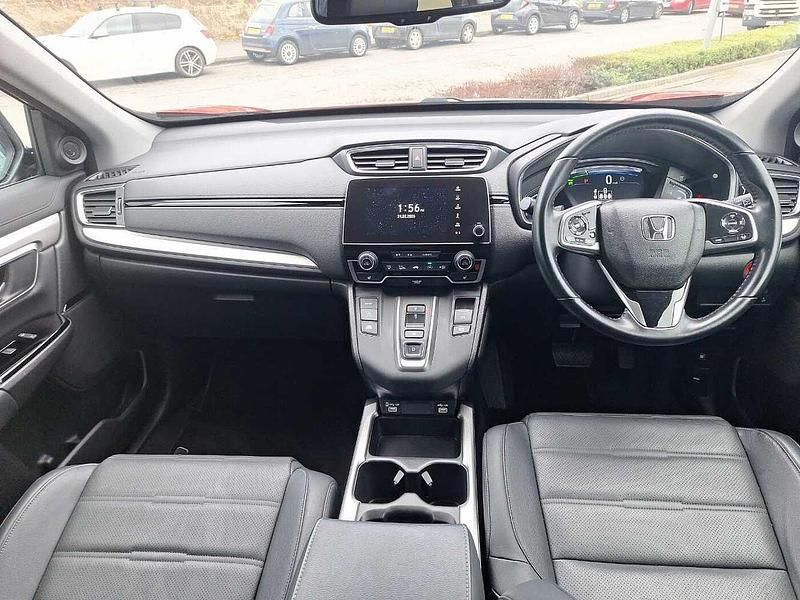 Used Honda CR-V Hybrid 184 HP (135 kW) 2021 Red SUV