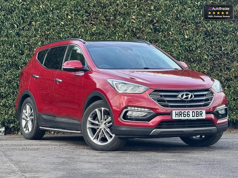 Used Hyundai Santa Fe Premium SE 200 HP (147 kW) 2016 Red SUV