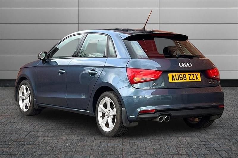 Used Audi A1 Sport 125 HP (91 kW) 2018 Blue Hatchback