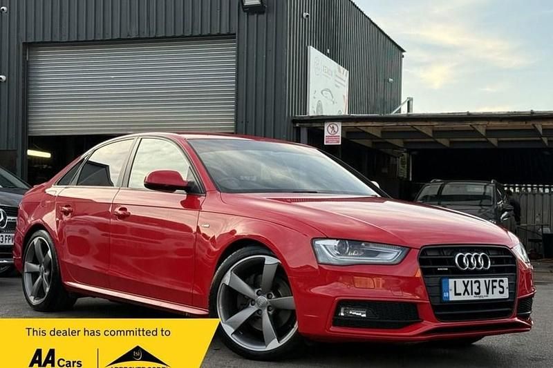 Red Used 2013 Audi A4 Black Edition Sedan | £8,490 (Fair price) - Image 1/1