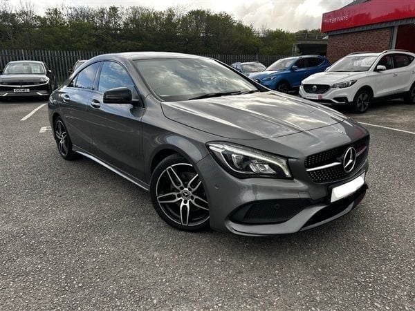 Grey Used 2018 Mercedes CLA220 AMG line Sedan | £19,495 - Image 1/1