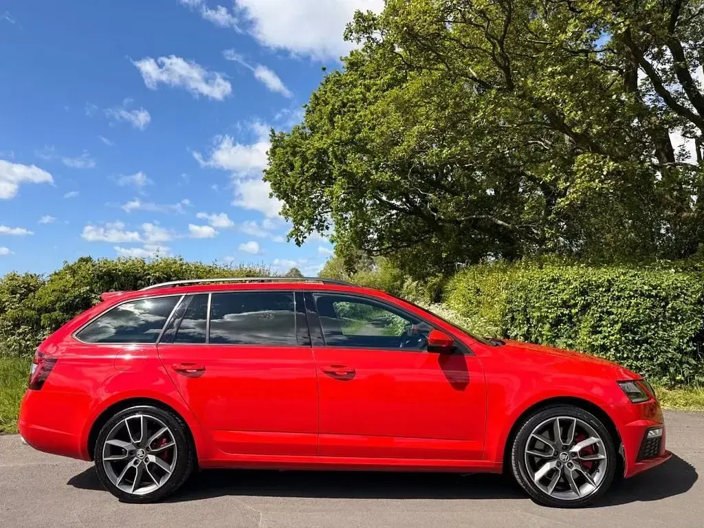 Gebraucht Skoda Octavia vRS 230 PS (169 kW) 2018 Rot Kombi