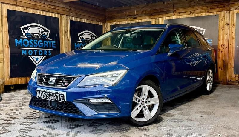 Used Seat Leon ST FR 184 HP (135 kW) 2017 Blue Estate