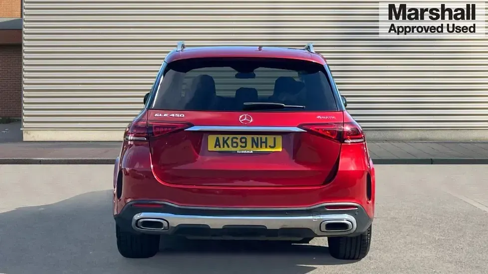 Used Mercedes GLE450 AMG AMG line 367 HP (269 kW) 2019 Red SUV