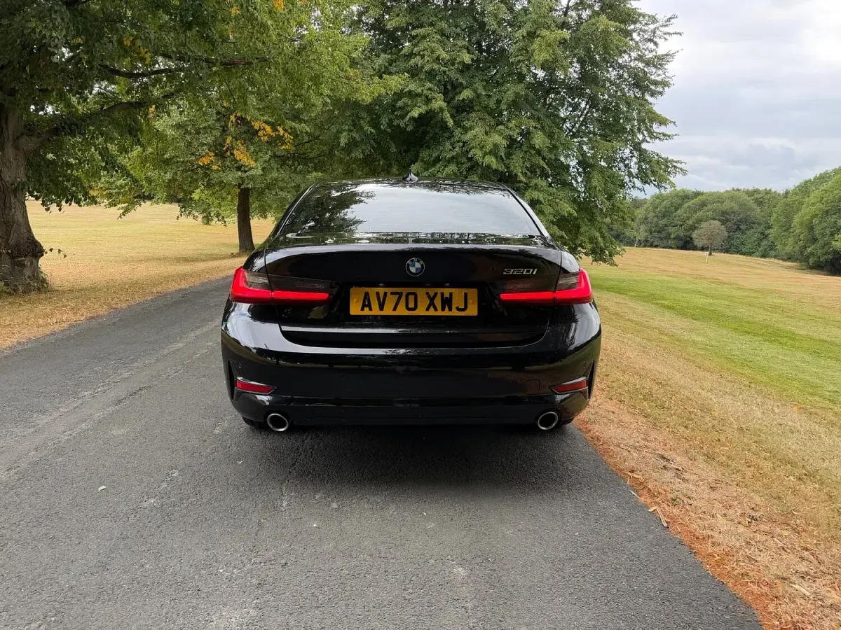 Used BMW 320 Sport Line 2020 Black Sedan