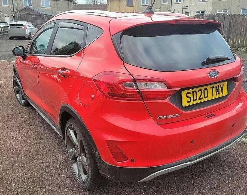 Used Ford Fiesta Active 125 HP (91 kW) 2020 Red Hatchback