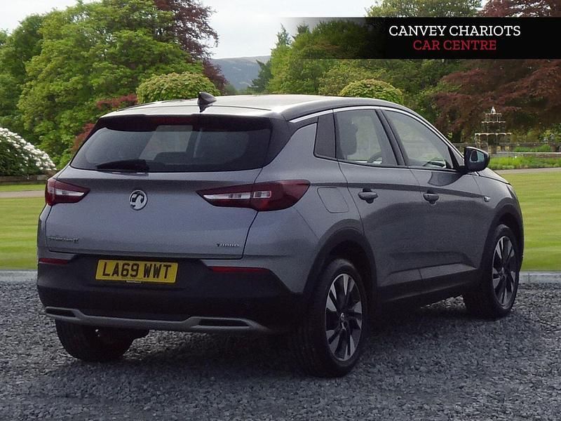 Used Vauxhall Grandland X Sport 130 HP (95 kW) 2020 Grey SUV