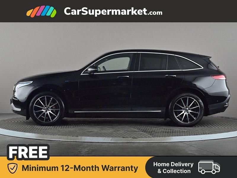 Used Mercedes EQC400 AMG line 300 kW (408 HP) 2022 Black SUV
