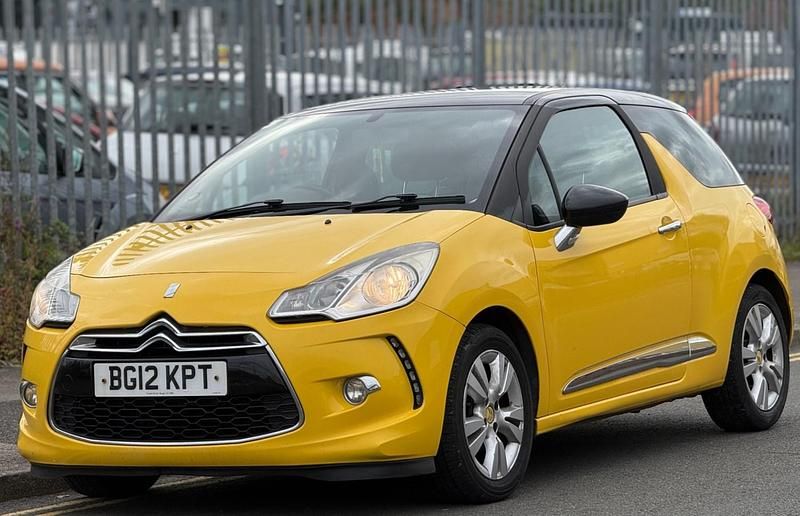 Yellow Used 2012 Citroën DS3 Hatchback | £1,295 (Fair price) - Image 1/4