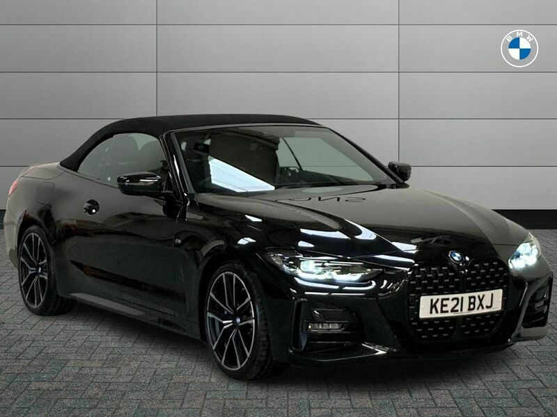 Used BMW 420 M Sport 190 HP (139 kW) 2021 Black Cabriolet