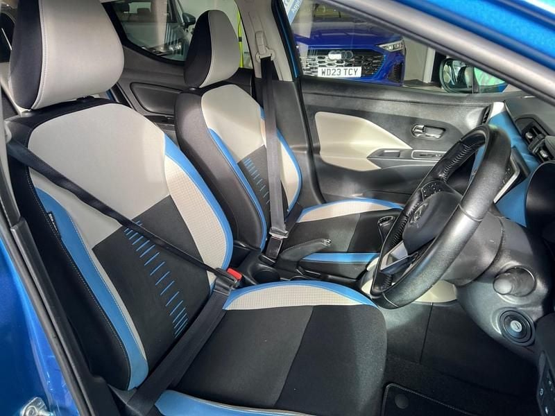 Used Nissan Micra N-Connecta 2017 Blue Hatchback