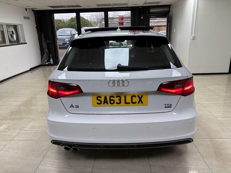Used Audi A3 Sportback S-Line 184 HP (135 kW) 2013 White Hatchback