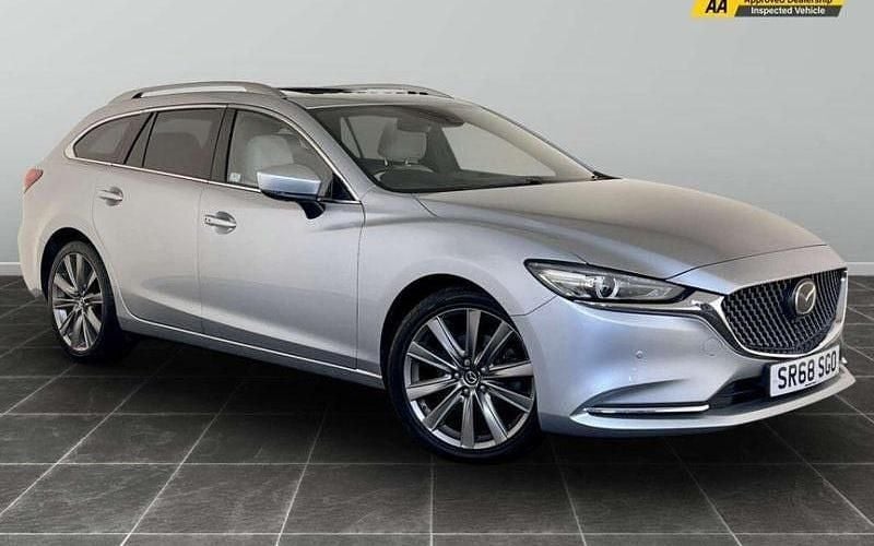 Silver Used 2019 Mazda 6 Inclusive Estate | £16,895 (Fair price) - Image 1/2
