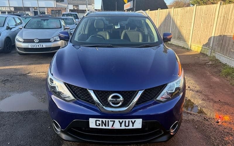 Used Nissan Qashqai N-Connecta 116 HP (85 kW) 2017 Blue SUV