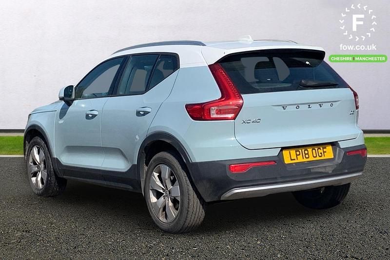 Used Volvo XC40 Momentum 150 HP (110 kW) 2018 Blue SUV