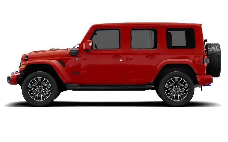 Red Used 2022 Jeep Wrangler Overland SUV | £43,995 (Fair price) - Image 1/1