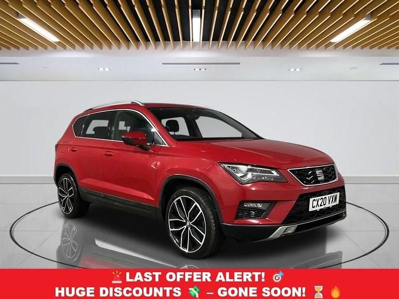 Red Used 2020 Seat Ateca XCELLENCE Lux SUV | £15,499 (Fair price) - Image 1/4