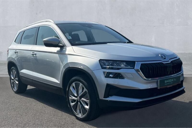 Silver Used 2024 Skoda Karoq SE L SUV | £24,550 (Fair price) - Image 1/4