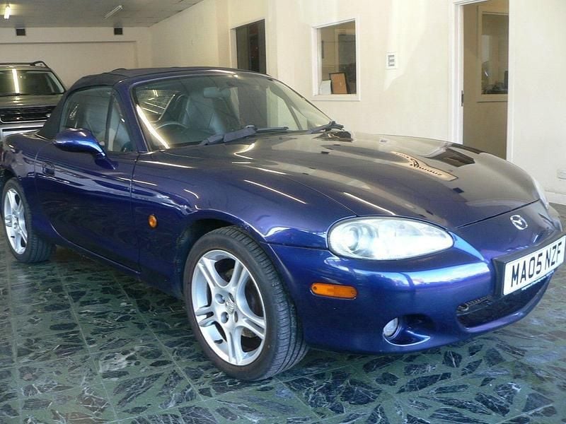 Blue Used 2005 Mazda MX5 Inclusive Cabriolet | £1,995 (A bit pricey) - Image 1/4