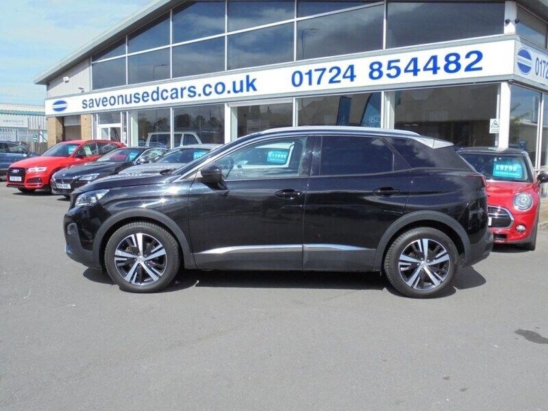 Black Used 2019 Peugeot 3008 Allure Hatchback | £10,994 (Fair price) - Image 1/4