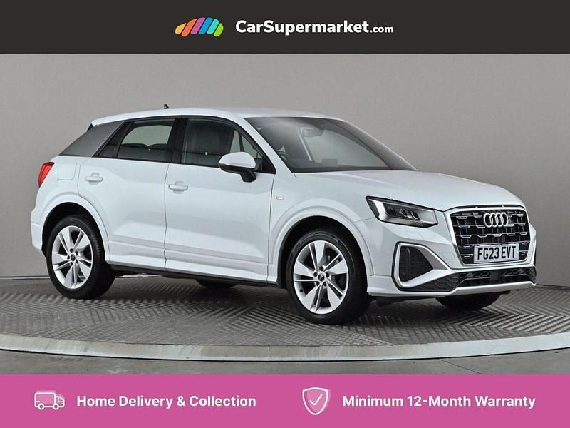 White Used 2023 Audi Q2 S-Line SUV | £22,497 (Fair price) - Image 1/4