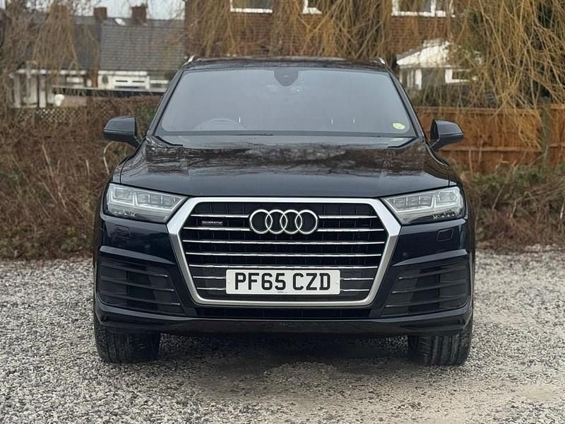 Used Audi Q7 S-Line 272 HP (200 kW) 2015 Blue SUV
