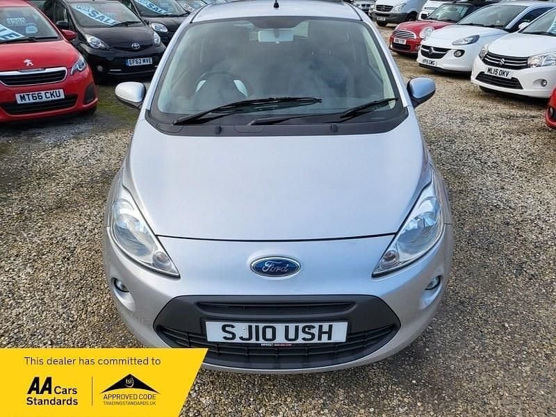 Used Ford Ka Zetec 69 HP (50 kW) 2010 Silver Hatchback