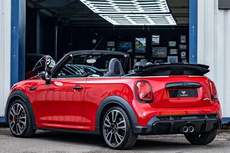 Used Mini John Cooper Works Cabriolet 2022 Red Cabriolet