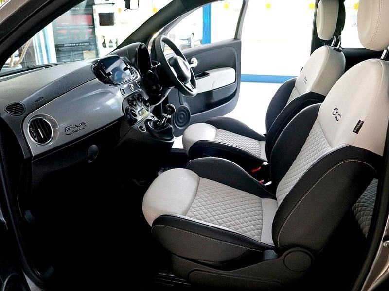 Used Fiat 500 Dolcevita 70 HP (51 kW) 2021 Electroclash grey Hatchback