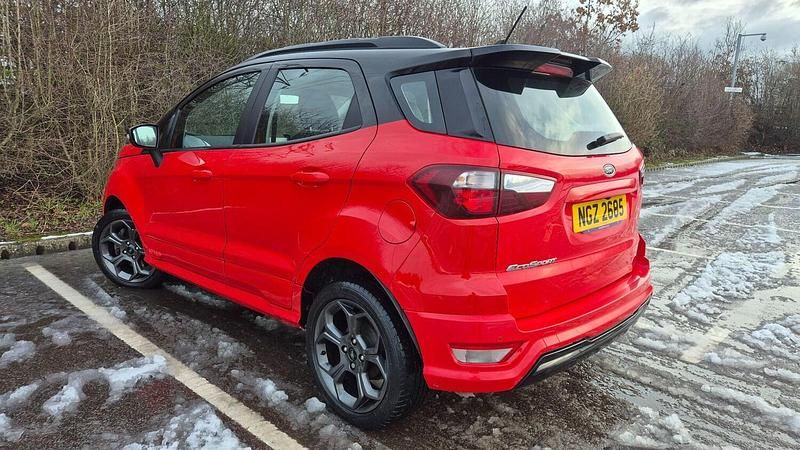 Used Ford Ecosport ST-Line 125 HP (91 kW) 2019 Red SUV